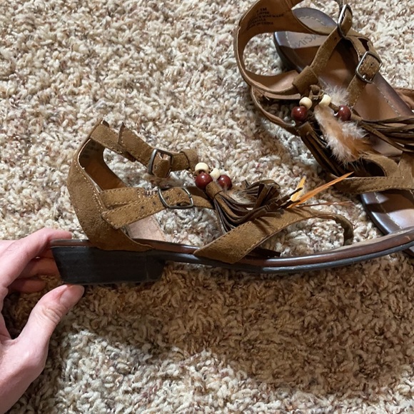 Feather sandals - Picture 2 of 5